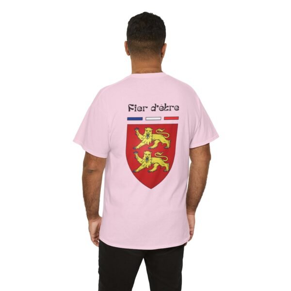T-shirt unisexe en coton épais NORMANDIE – Image 24