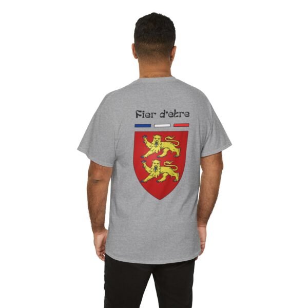 T-shirt unisexe en coton épais NORMANDIE – Image 8