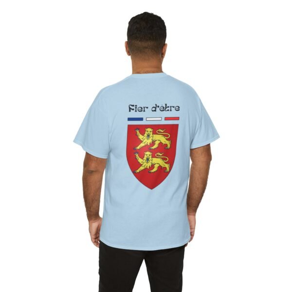 T-shirt unisexe en coton épais NORMANDIE – Image 16