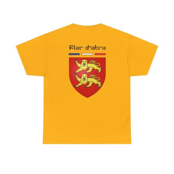 T-shirt unisexe en coton épais NORMANDIE – Image 10