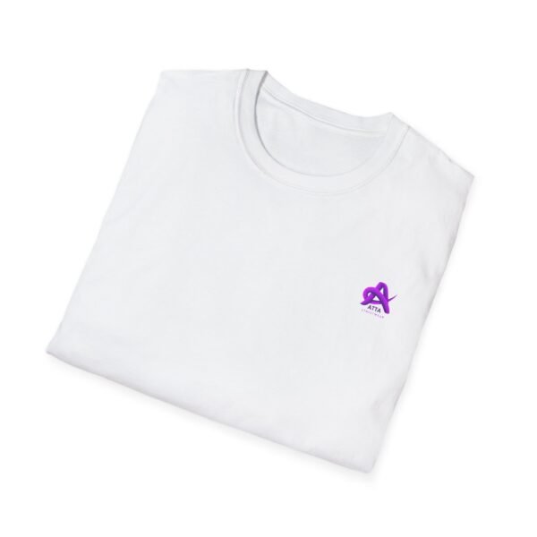 T-shirt softstyle Logo Violet – Image 4