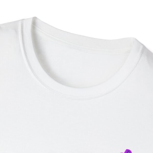T-shirt softstyle Logo Violet – Image 3