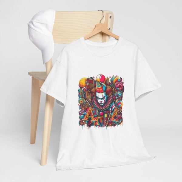 T-shirt unisexe coton épais BAD CLOWN – Image 3