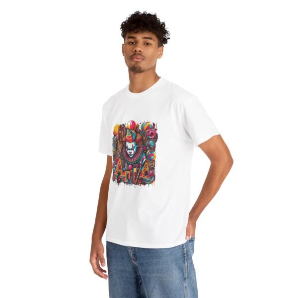 T-shirt unisexe coton épais BAD CLOWN – Image 4