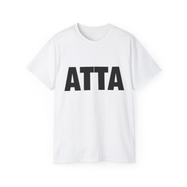 T-shirt unisexe épais coton Bold 'ATTA'