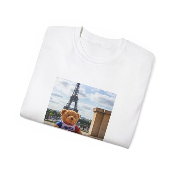 T-shirt unisexe en coton épais TEDDY est en France – Image 2