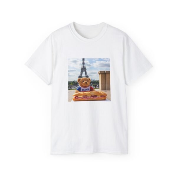 T-shirt unisexe en coton épais TEDDY est en France